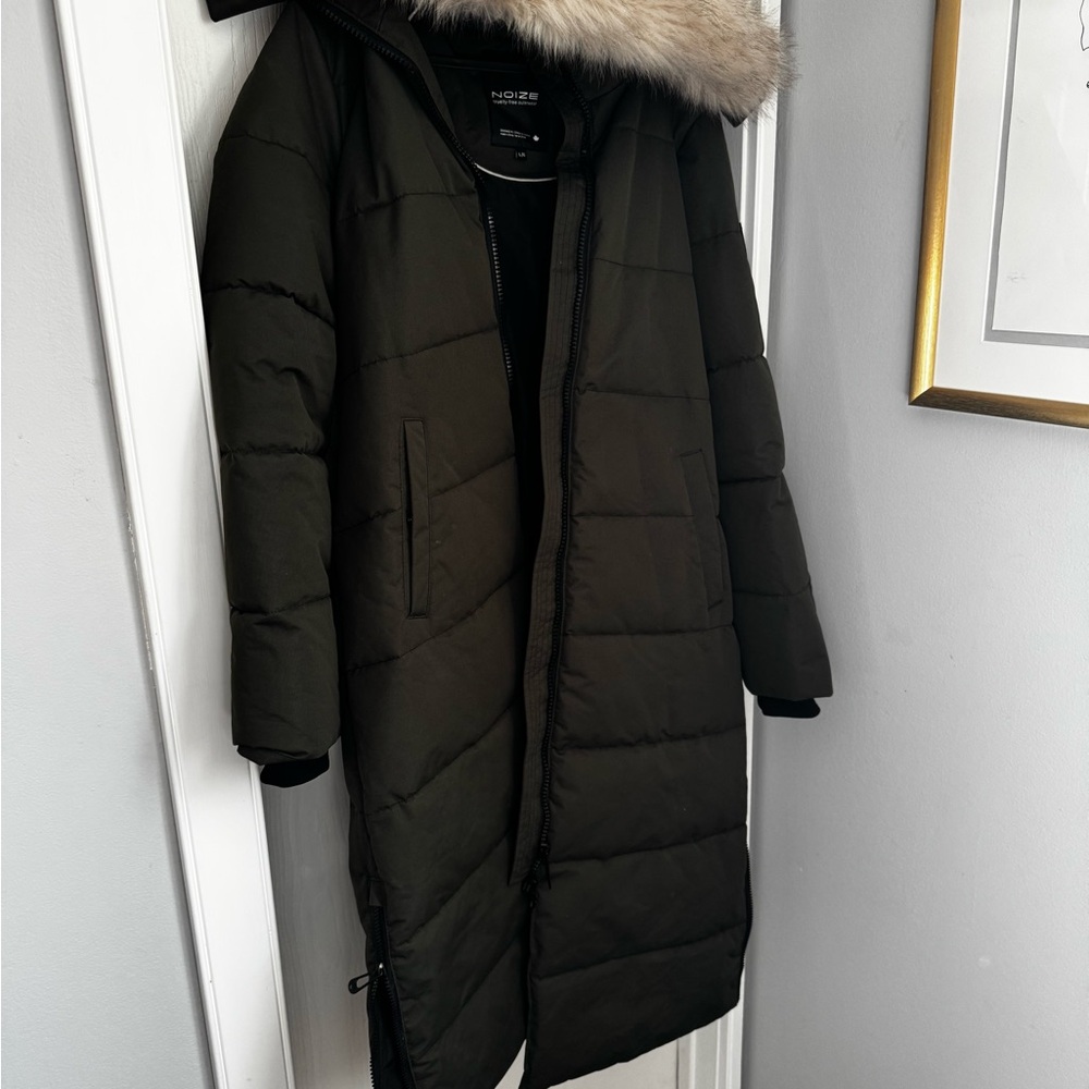 NOIZE Winter Long Length Parka, size L - Picture 10 of 13